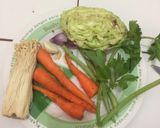 Foto langkah ke 1 dari resep Sayur Sop ala Anak Kos.