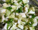 ककड़ी का सलाद(kakadi ka salad recipe in hindi) रेसिपी चरण 5 फोटो