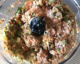 A picture of step 1 of Kofta Biryani.