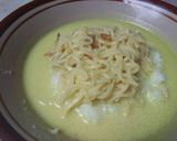 Foto langkah ke 12 dari resep Bubur dengan Mie Pindang Jawa.