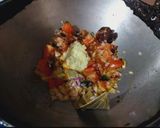 A picture of step 3 of Echor er Torkari or Echor er Dalna (Kathal ki Sabzi).