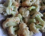 A picture of step 1 of Phulkopir Dab Malai/ Malai Cauliflower with Green Coconut.