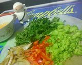 Foto del paso 1 de la receta: Tortilla de vegetales