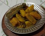 আলু কাঁচকলা দিয়ে শিঙি মাছের ঝোল রেসিপির ধাপ 1 ছবি