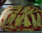 Foto langkah ke 6 dari resep Pizza sosis.