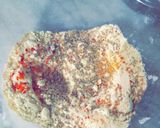 A picture of step 6 of Mirchi ke pakorey/Fritters🌶.
