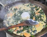 Foto del paso 5 de la receta: Espaguetis a la Florentina con champiñones y Langostinos