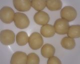 A picture of step 2 of Gulab jamuns #4weekschallenge #charityrecipe.