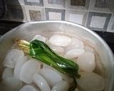 Foto langkah ke 2 dari resep Manisan Kolang Kaling aroma pandan.