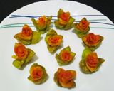 A picture of step 6 of Colourful Flower Namkeen.