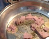 Foto del paso 2 de la receta: Fettuccini con salsa Alfredo y jamón