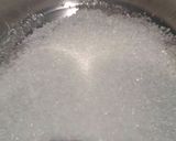 A picture of step 1 of Caramel sauce.