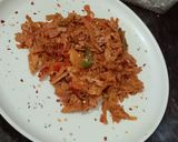 Roti Noodles Chat रेसिपी चरण 6 फोटो