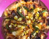 A picture of step 5 of Cheese Pizza.