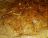 Foto del paso 6 de la receta: Tarta de jamón y queso con masa de pizza casera