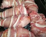 Bacon-be tekert csirkemell recept fázis 2 fotója