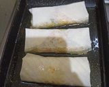 Foto langkah ke 3 dari resep Lumpia Nasi Telur.