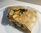 Foto del paso 6 de la receta: Wrap de pollo con mozzarella y chorizo