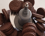 A picture of step 1 of Oreo Truffles (3 ingredients).