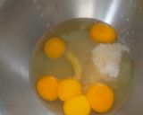 Foto langkah ke 3 dari resep Bolu Ketan Keju Lumer.