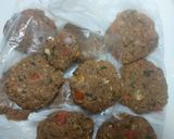 A picture of step 7 of Mutton mince chably kababs.