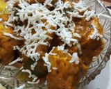 A picture of step 9 of Kadhai Paneer.