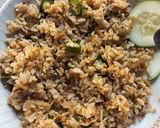 Foto langkah ke 5 dari resep Nasi Goreng Cabe Ijo.