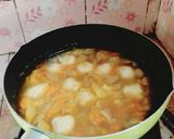 Foto langkah ke 5 dari resep Sup bola udang/Tomyum shrimp balls 🍲 🍜.