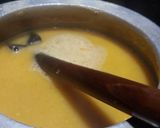 A picture of step 5 of Daal Chawal with fry Fish.