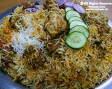 A picture of step 6 of Bazar wali(thelay wali biryani).