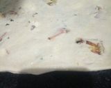 A picture of step 2 of Chicken tikka cheese paratha.
