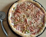 A picture of step 9 of Pizza 🍕(without oven).