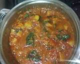 Tomato,potato spicy curry with rice recipe step 5 photo