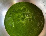 A picture of step 1 of Methi Palak Poori.