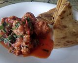 A picture of step 5 of Fish balls in sauce.