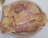 Mustáros sertéscomb hirtelen sütve, nudlival recept fázis 1 fotója