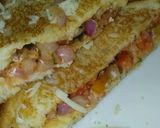 टमाटर प्याज़ का सैंडविच(tamatar pyaz ka sandwich recipe in hindi) रेसिपी चरण 4 फोटो