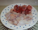 Foto del paso 2 de la receta: Sopa de rape y gamba roja