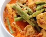 Foto langkah ke 6 dari resep Kacang Panjang Mix Tahu Tempe Bumbu Kari.