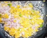 A picture of step 2 of Butter sweet corn pulao.
