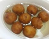 A picture of step 9 of Gulab jaman.