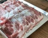 A picture of step 4 of Ginger pork (shogayaki) with secret ingredient.