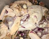 A picture of step 1 of Chicken pepper soup.
