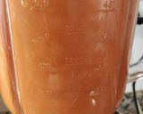 A picture of step 2 of Mango and Papaya Salmorejo.