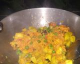 A picture of step 1 of Banana Curry With Coconut & Poppy seed gravy.