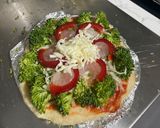 Hình bước làm 2 của món Vỏ bánh Pizza nhà làm