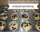 Foto langkah ke 4 dari resep Muffin Banana Choco Chip Tanpa Pengembang No BP No BS 🎶.