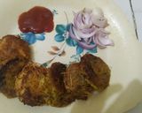 A picture of step 4 of Chane ke Kabab and aloo ke kabab.