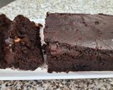 A picture of step 9 of Eggless Brownie Cake.