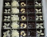 Foto langkah ke 5 dari resep Brownies panggang sekat anti gagal.